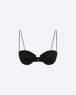 Bra Top in Crystal Velvet