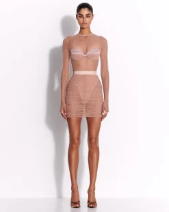 Bra Top in Satin Crepe