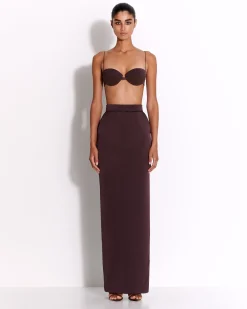 Bra Top in Satin Crepe