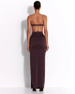 Bra Top in Satin Crepe