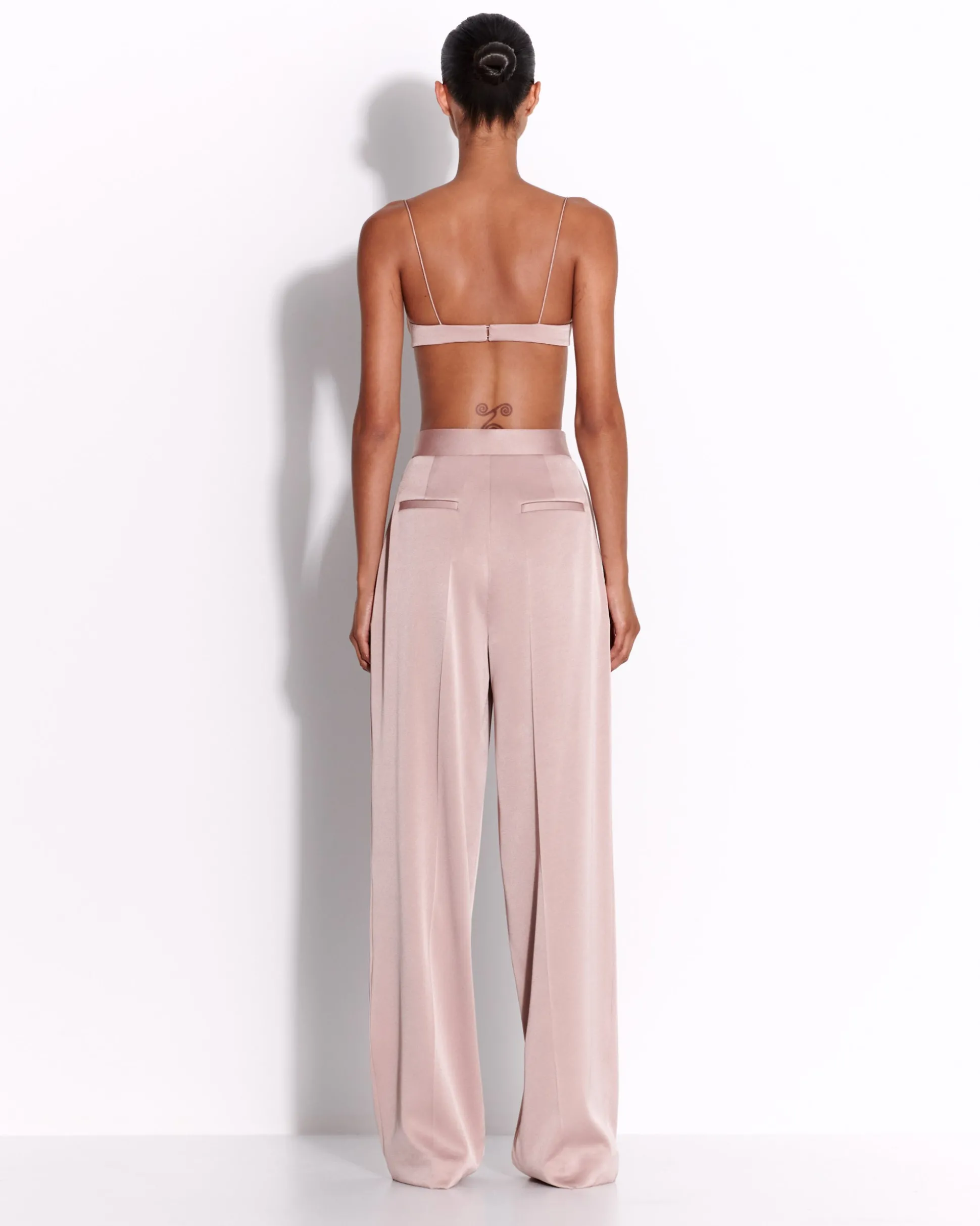 Bra Top in Satin Crepe