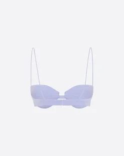 Bra Top in Satin Crepe