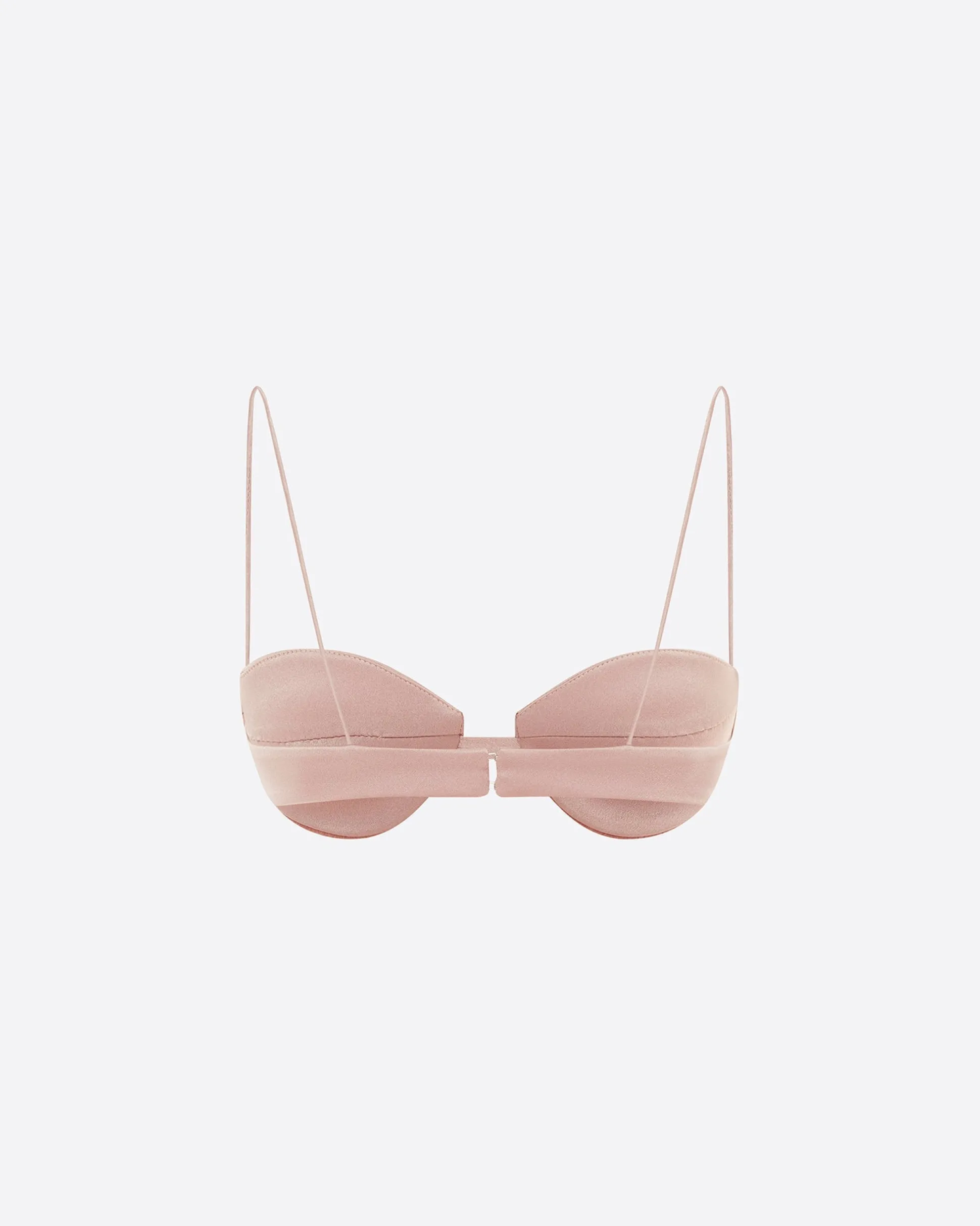 Bra Top in Satin Crepe
