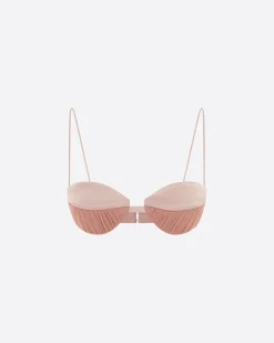 Bra Top in Satin Crepe