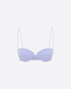 Bra Top in Satin Crepe