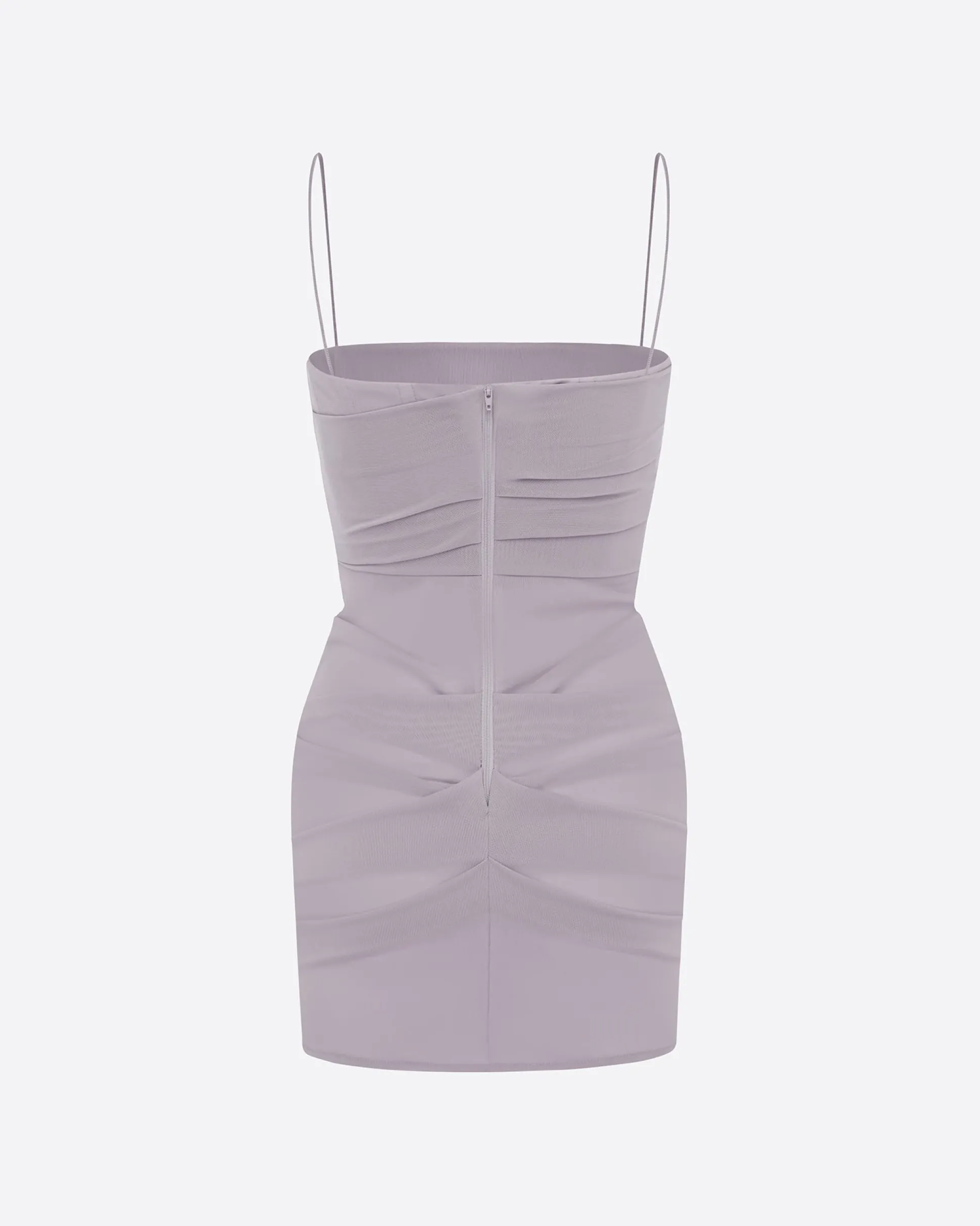 Corset Mini Dress in Stretch Mesh