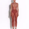 Crew Column in Crystal Mesh