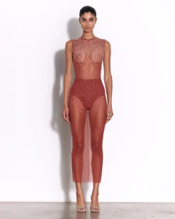 Crew Column in Crystal Mesh