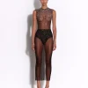 Crew Column in Crystal Mesh