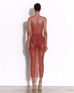 Crew Column in Crystal Mesh