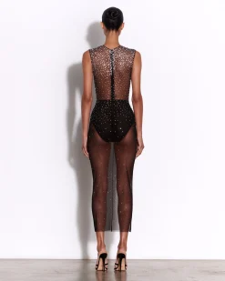 Crew Column in Crystal Mesh
