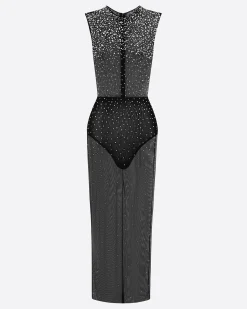 Crew Column in Crystal Mesh