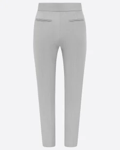 Crop Trouser in Wool Suiting