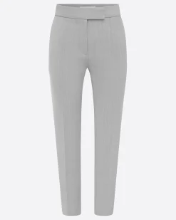 Crop Trouser in Wool Suiting