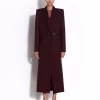 Double Breasted Oversized Coat in Wool Suiting