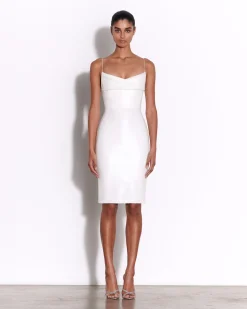 Draped Corset Dress in Sequin