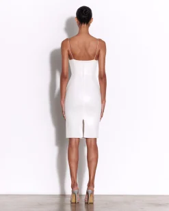 Draped Corset Dress in Sequin