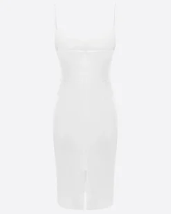 Draped Corset Dress in Sequin