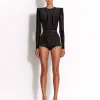 Hot Pant in Crystal Velvet