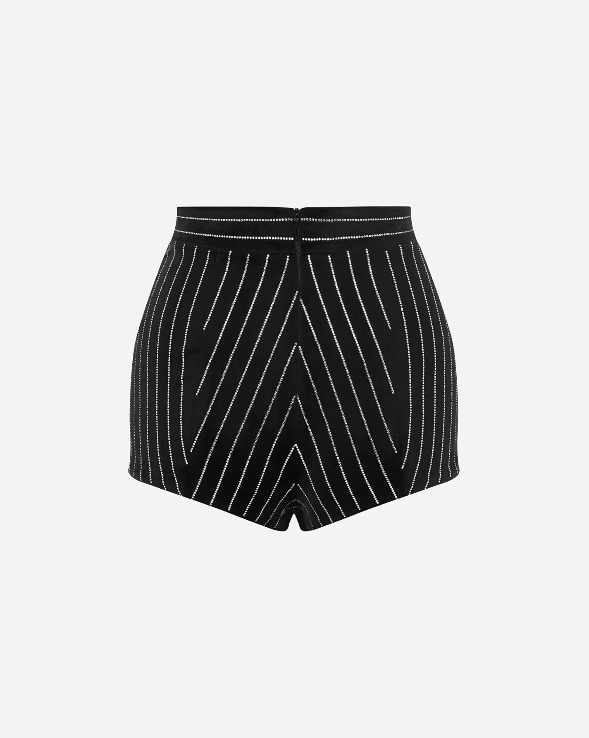 Hot Pant in Crystal Velvet