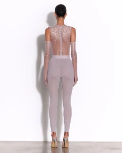 Legging in Stretch Mesh