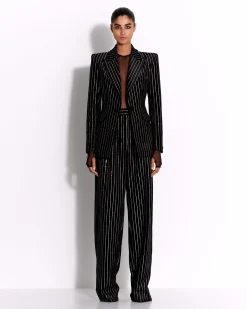 Long Sleeve Bodysuit in Fine Mesh