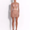Long Sleeve Bodysuit in Fine Mesh
