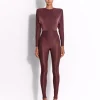 Long Sleeve Catsuit in Jersey