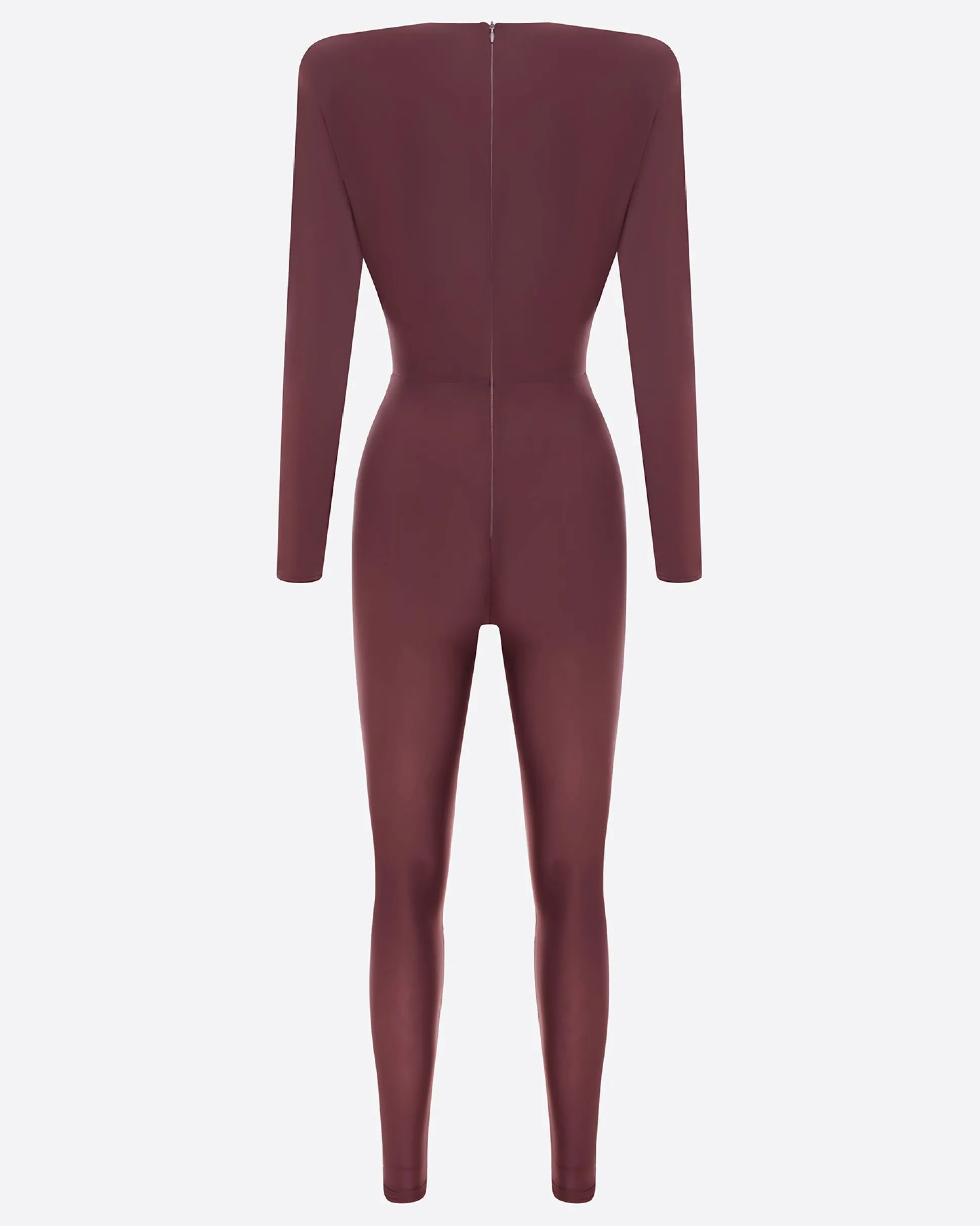 Long Sleeve Catsuit in Jersey