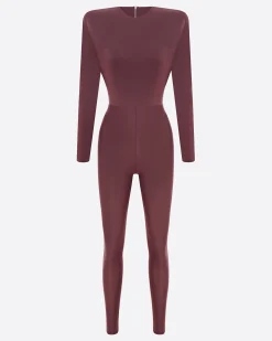 Long Sleeve Catsuit in Jersey