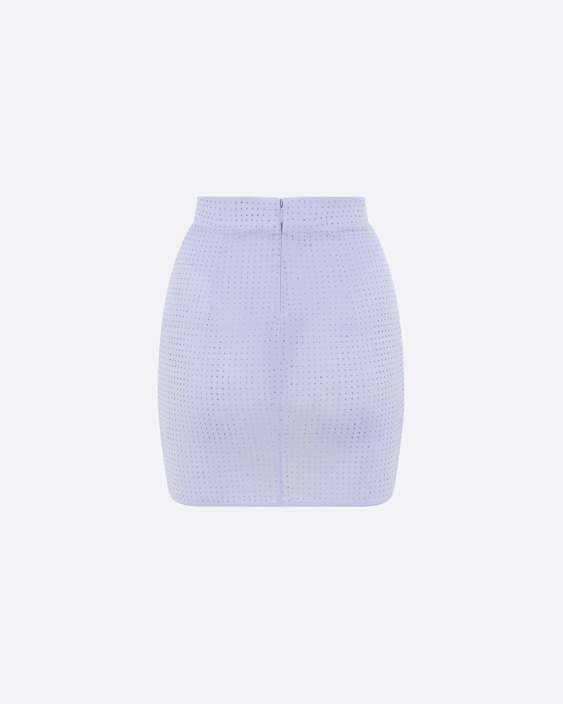 Mini Skirt in Crystal Jersey