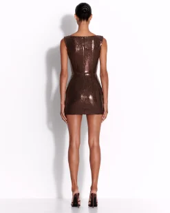 Portrait Mini Dress in Sequin
