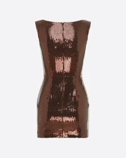 Portrait Mini Dress in Sequin