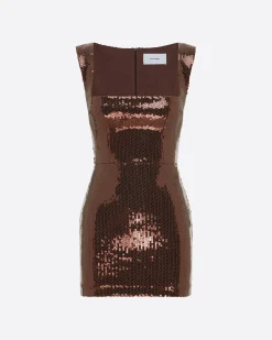 Portrait Mini Dress in Sequin