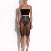 Skirt in Crystal Mesh