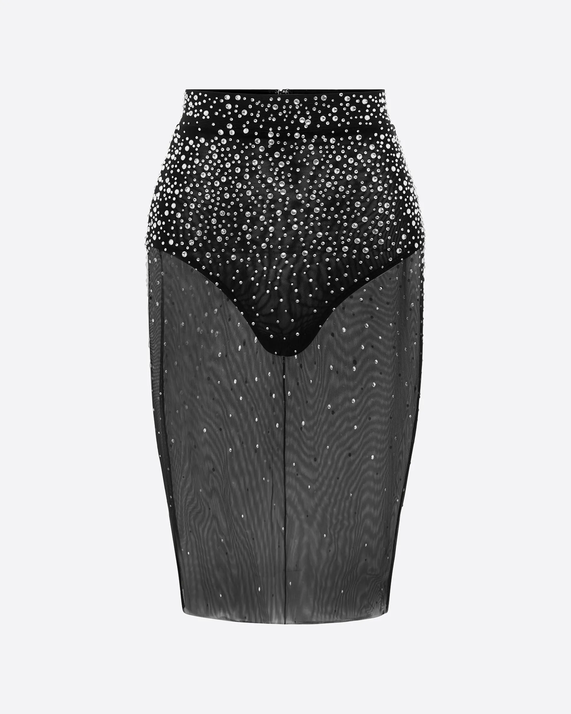 Skirt in Crystal Mesh