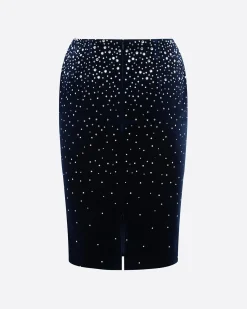 Skirt in Crystal Velvet