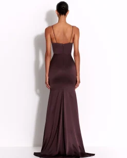 Sweetheart Gown in Satin Crepe