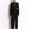 Tailored Trouser in Crystal Velvet