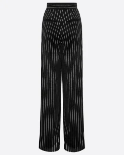 Tailored Trouser in Crystal Velvet