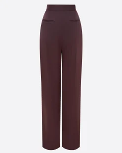 Tailored Trouser in Satin Crepe