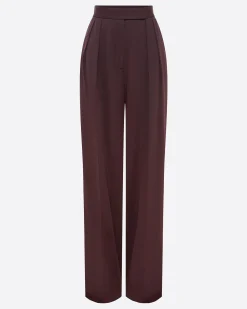 Tailored Trouser in Satin Crepe