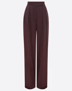 Tailored Trouser in Satin Crepe