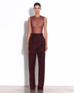 Tailored Trouser in Wool Suiting